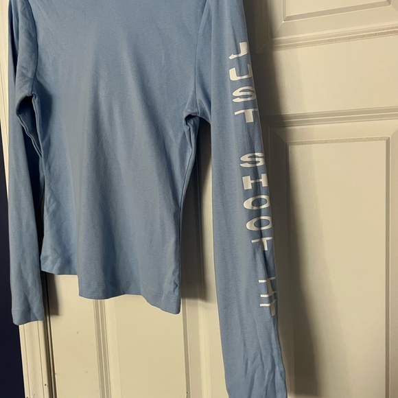 Light blue XL kids hoodie new - Picture 2 of 3